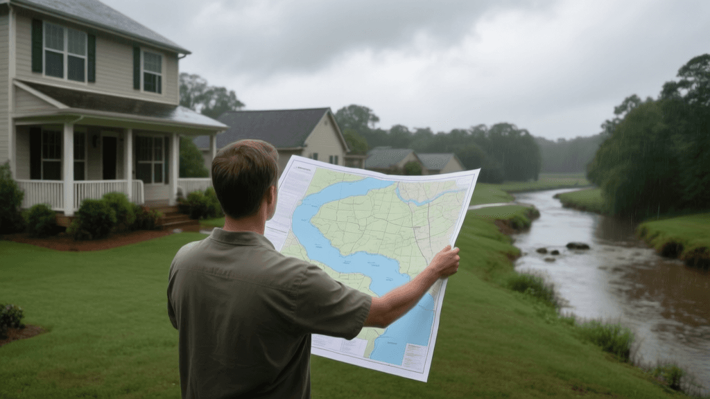 How Woodstock, GA Homeowners Can Review Flood Maps and Property Risk